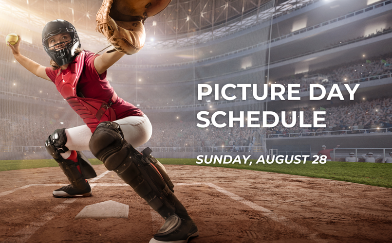 Fall Picture Day is Sunday, August 28