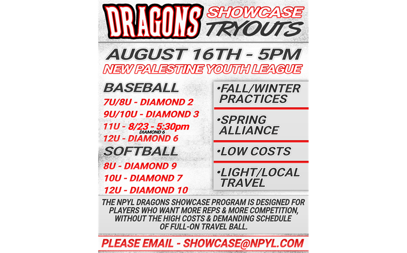 NPYL DRAGONS SHOWCASE