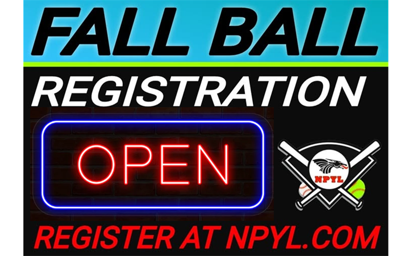 Fall Registration Open